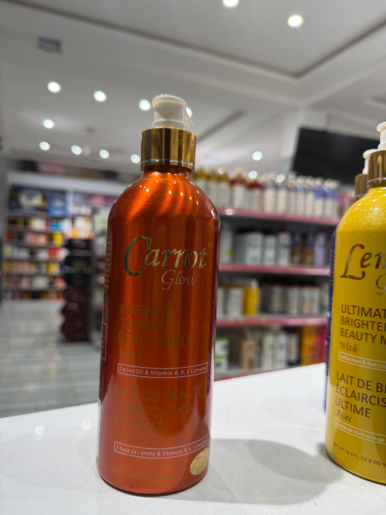Carrot glow lotion 