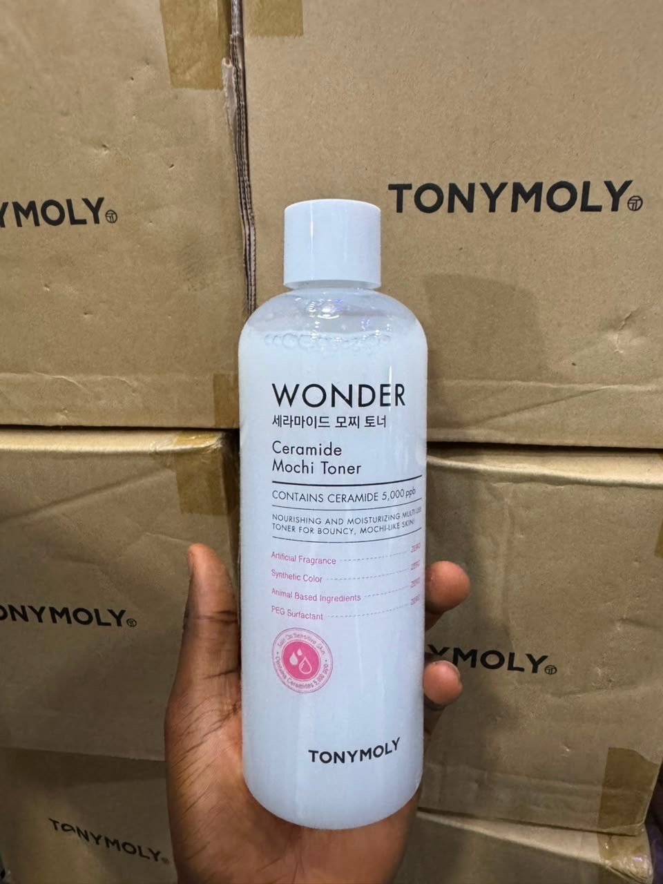 Wonder Tony Moly  toner  big 