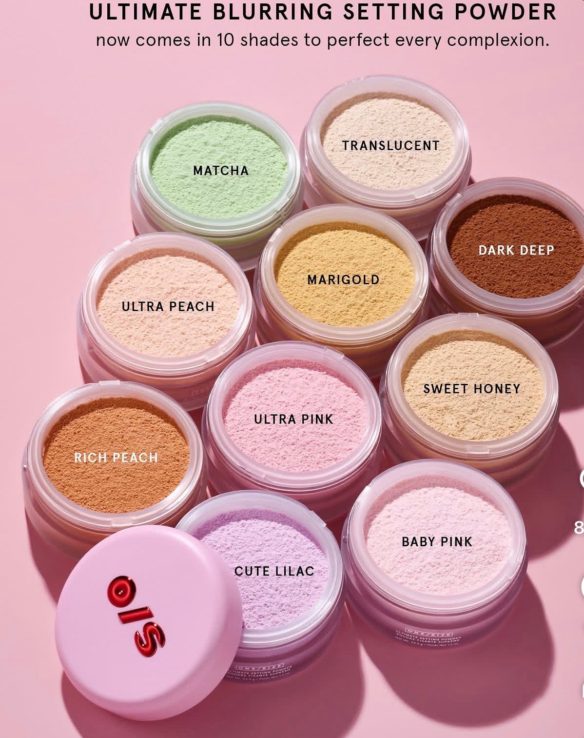 One size setting powder small size 