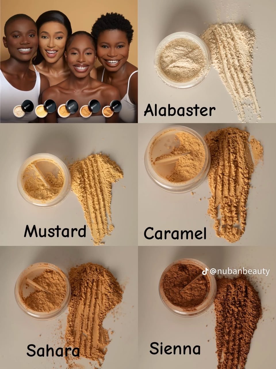 Nuban setting powder 