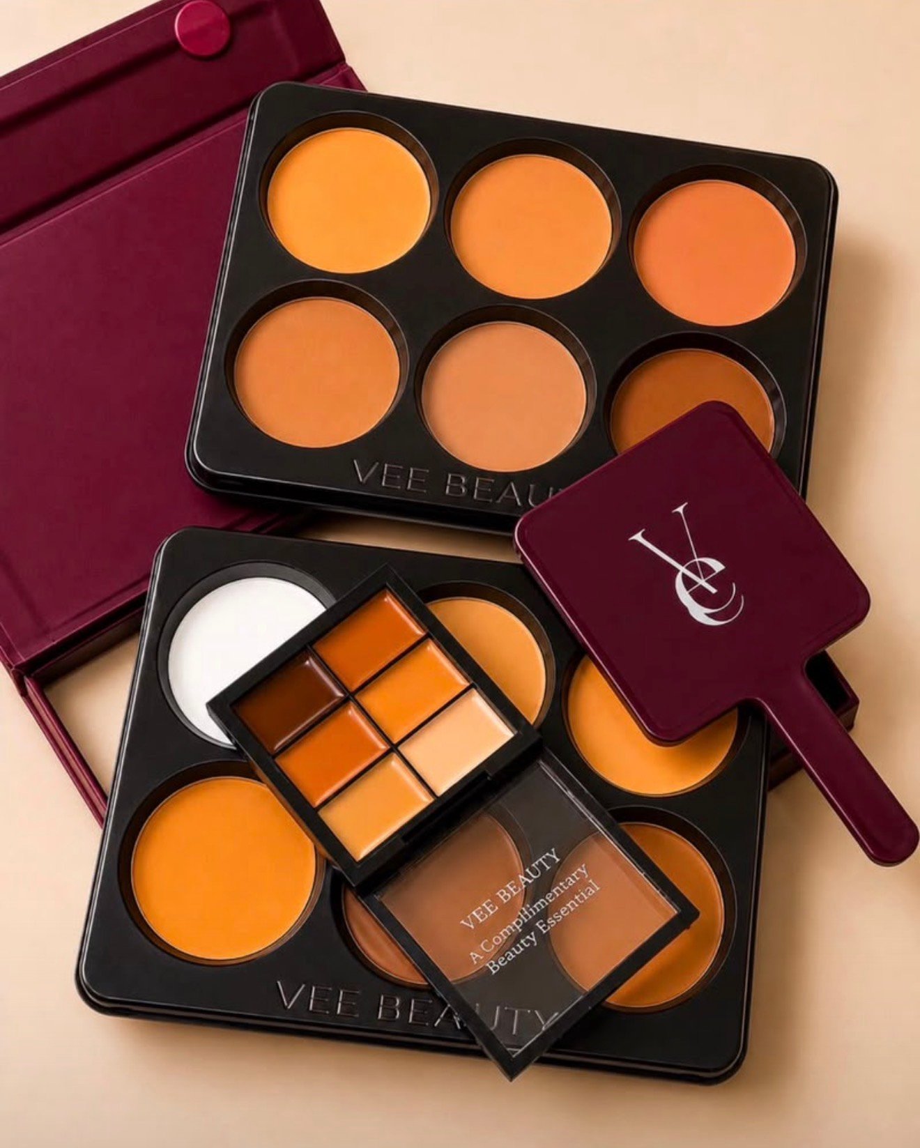 Vee powder pallet big size 