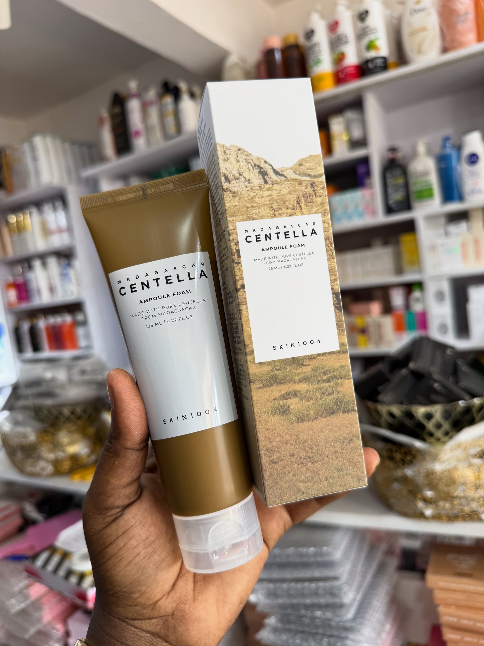 Centella foaming cleanser 
