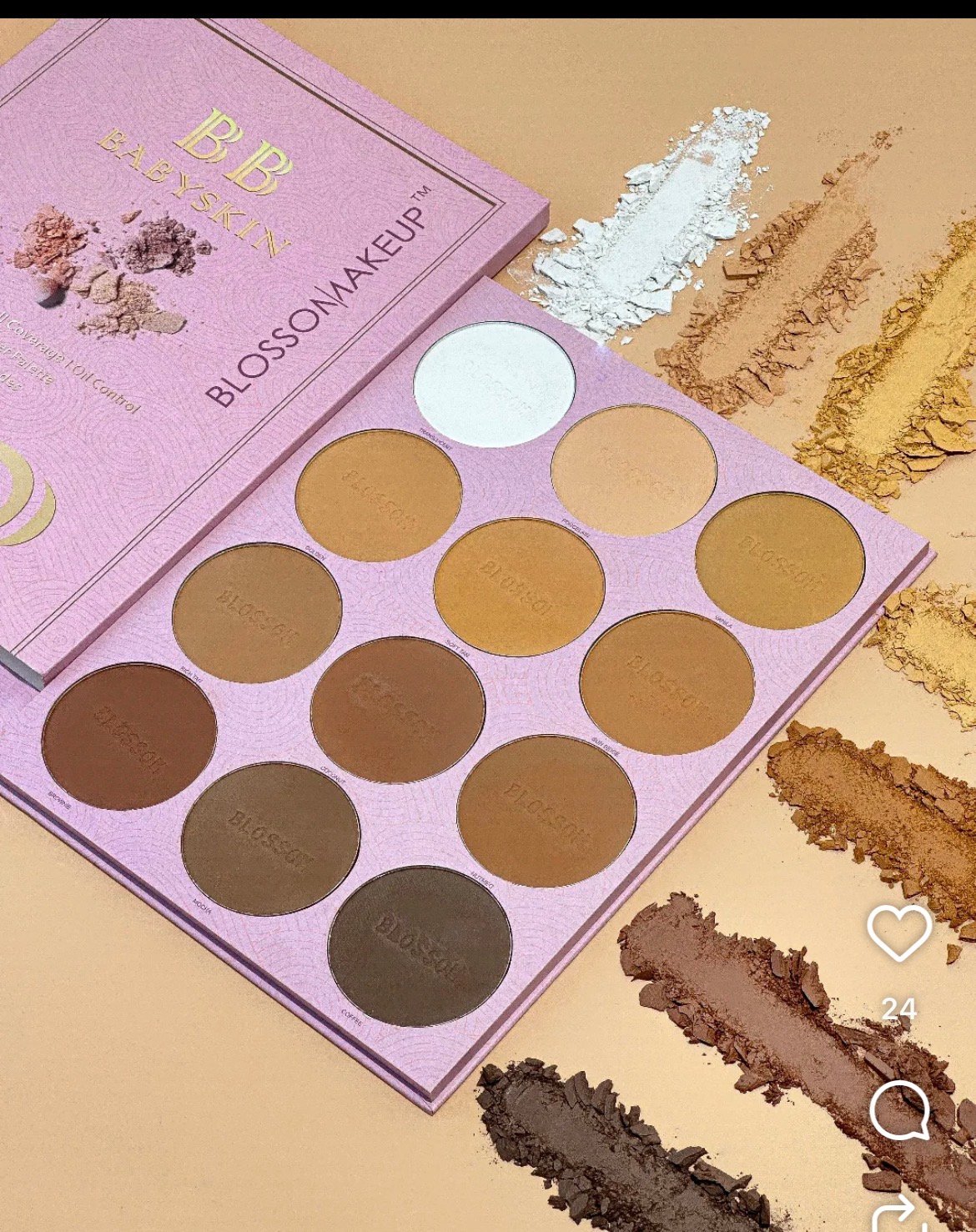 Blossom bb powder pallet 