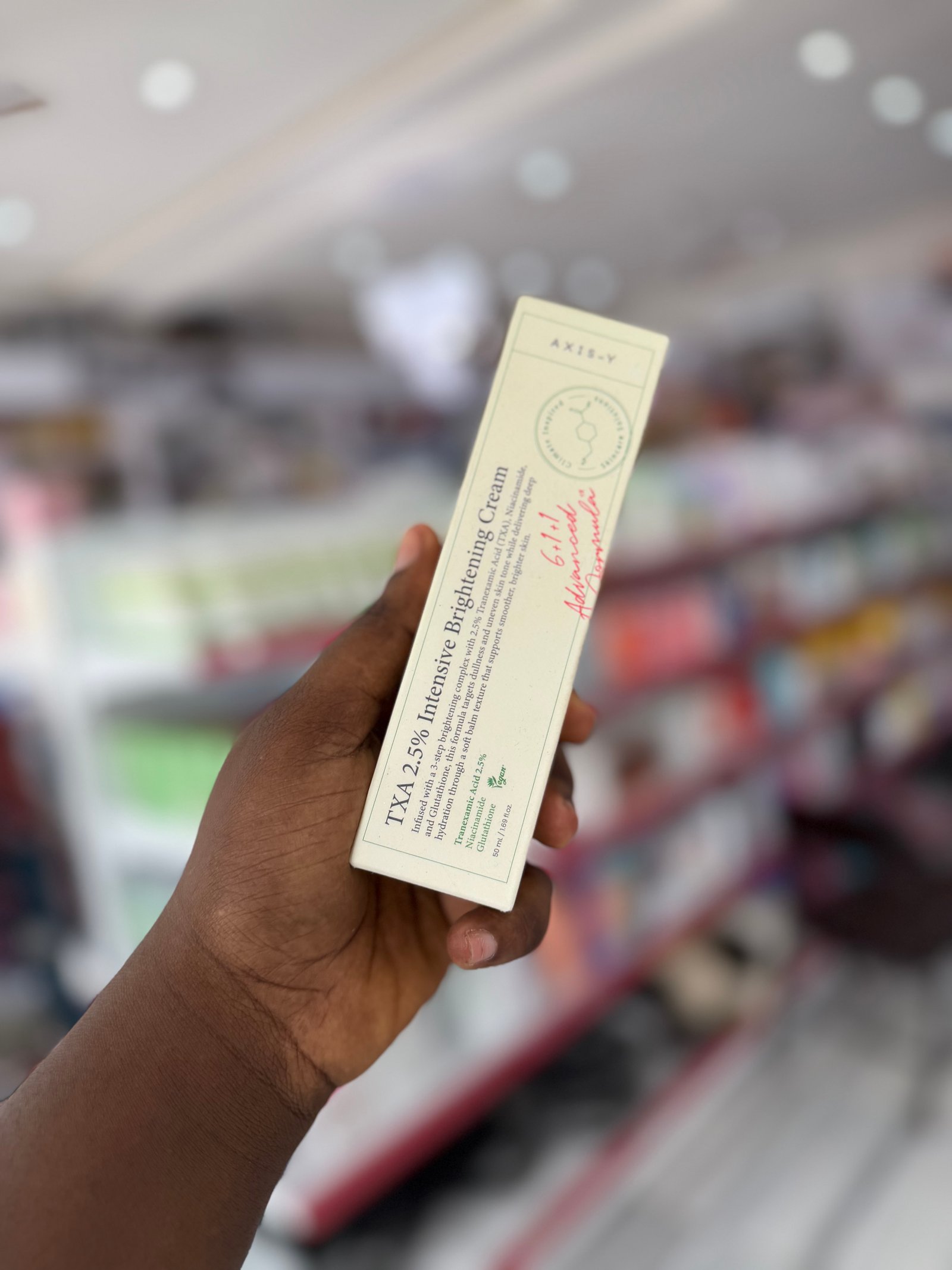 Axis y txa intensive brightening cream 
