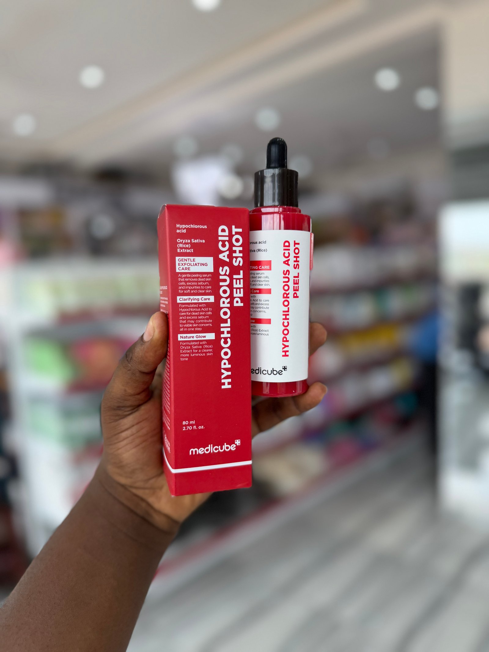 Medicube hypoclorous acid peel shot 