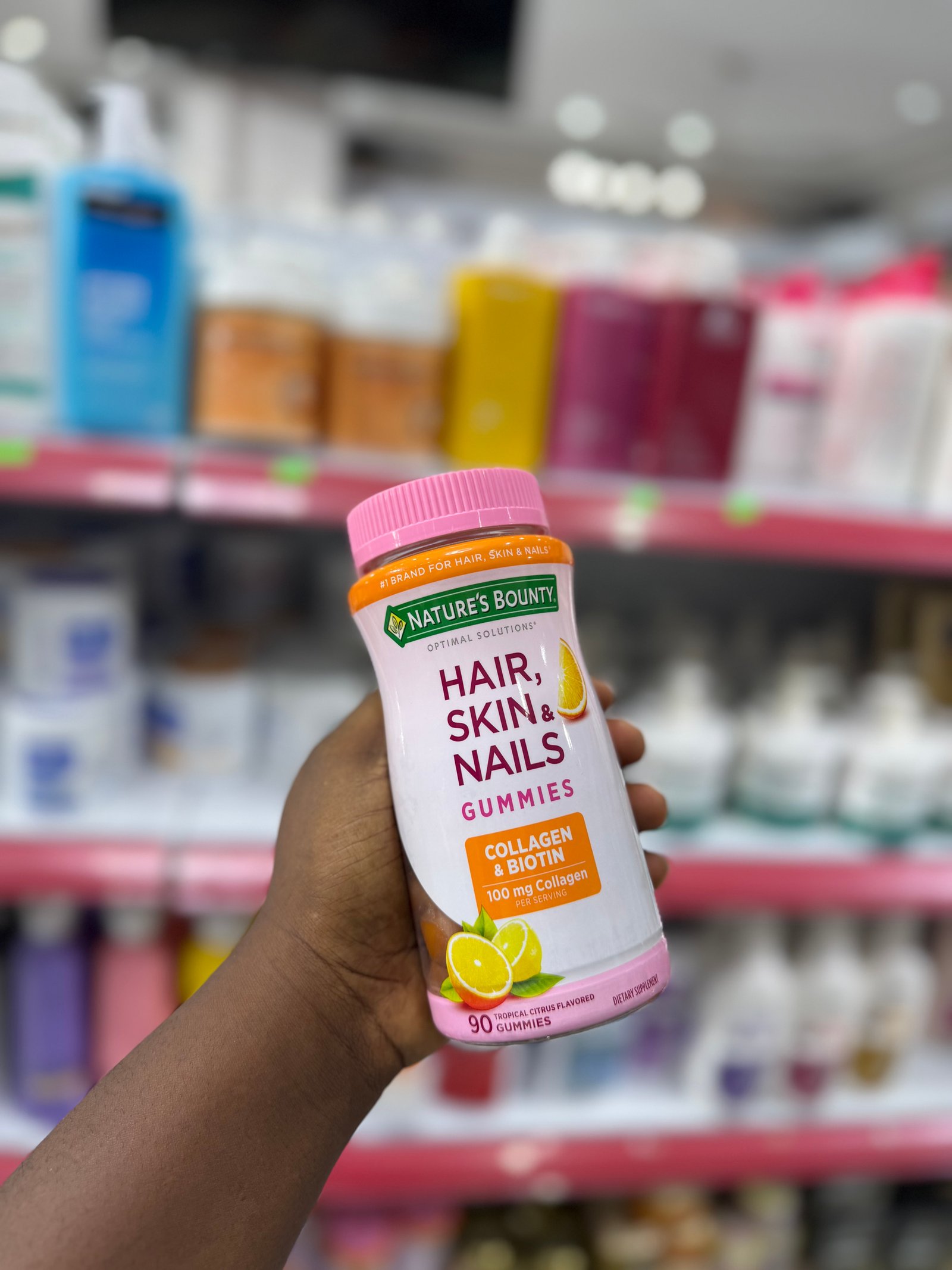 Nature’s bounty hair skin and nails gummies 