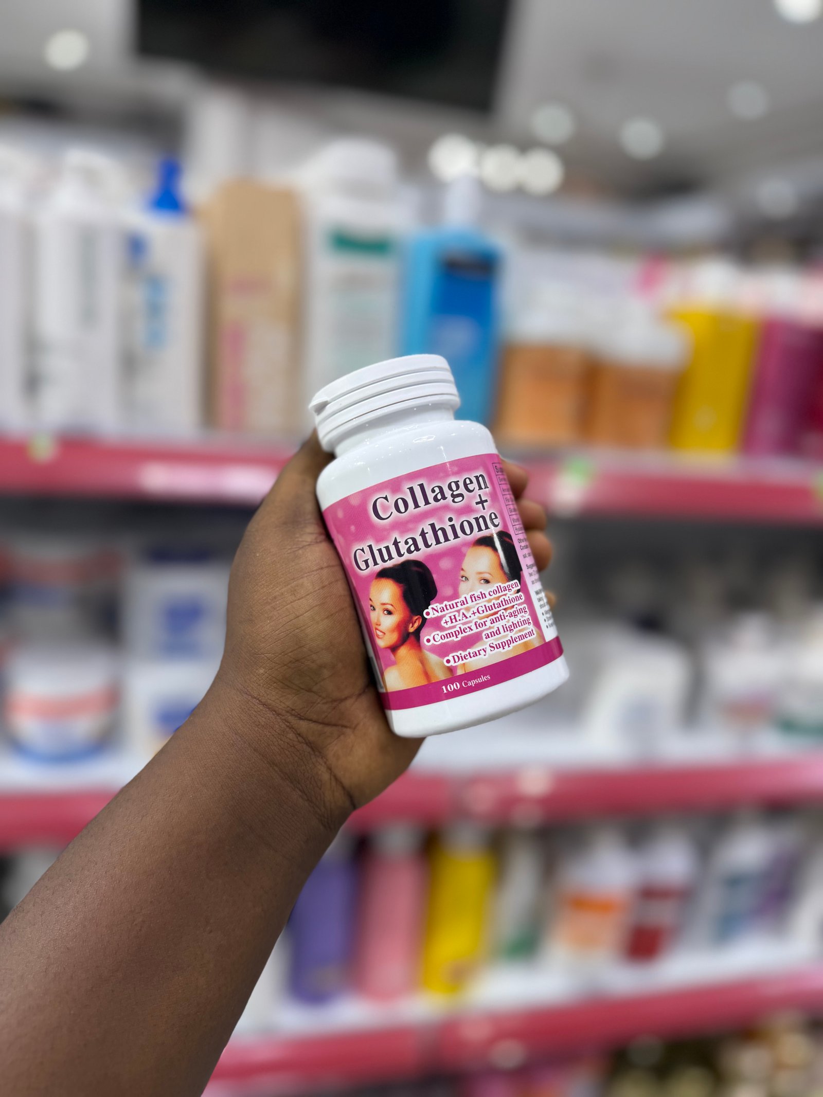Collagen glutathione supplements 