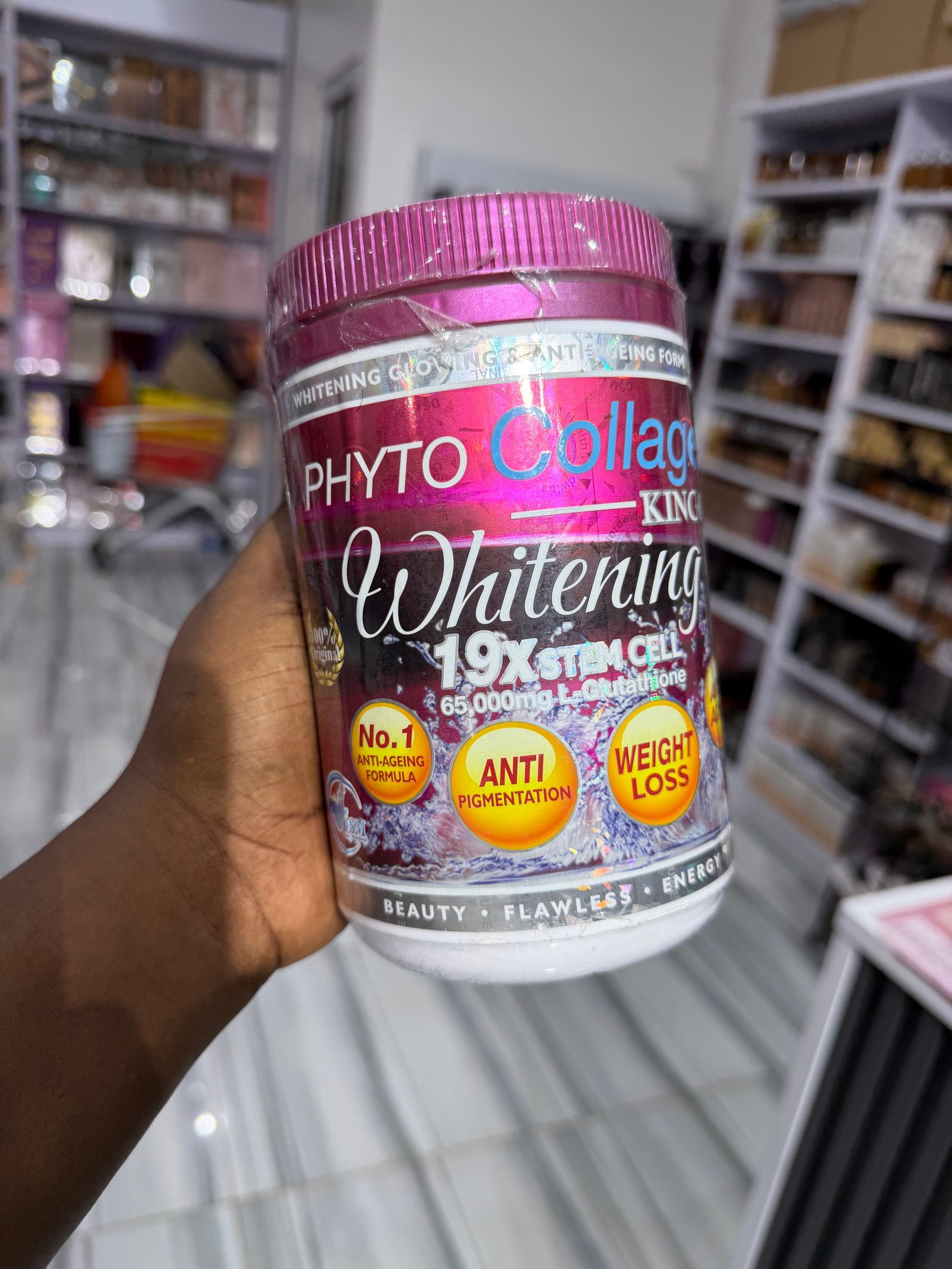 Photo collagen supplements 