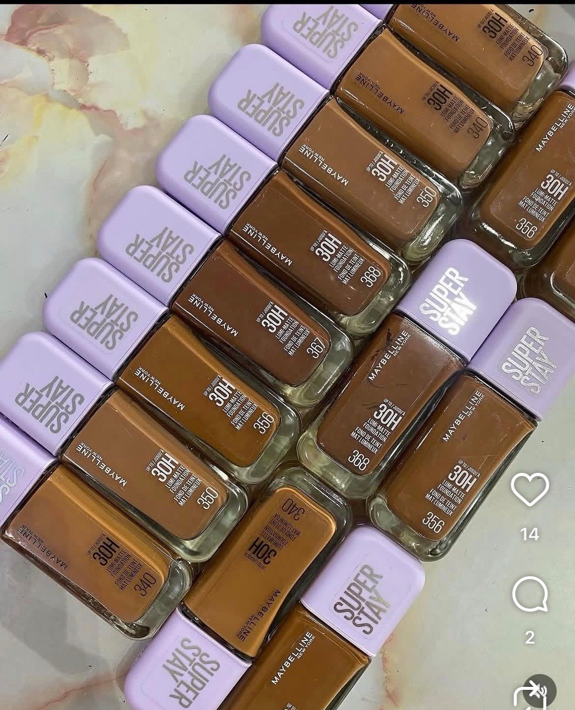 Maybelline Superstay foundation luminous 