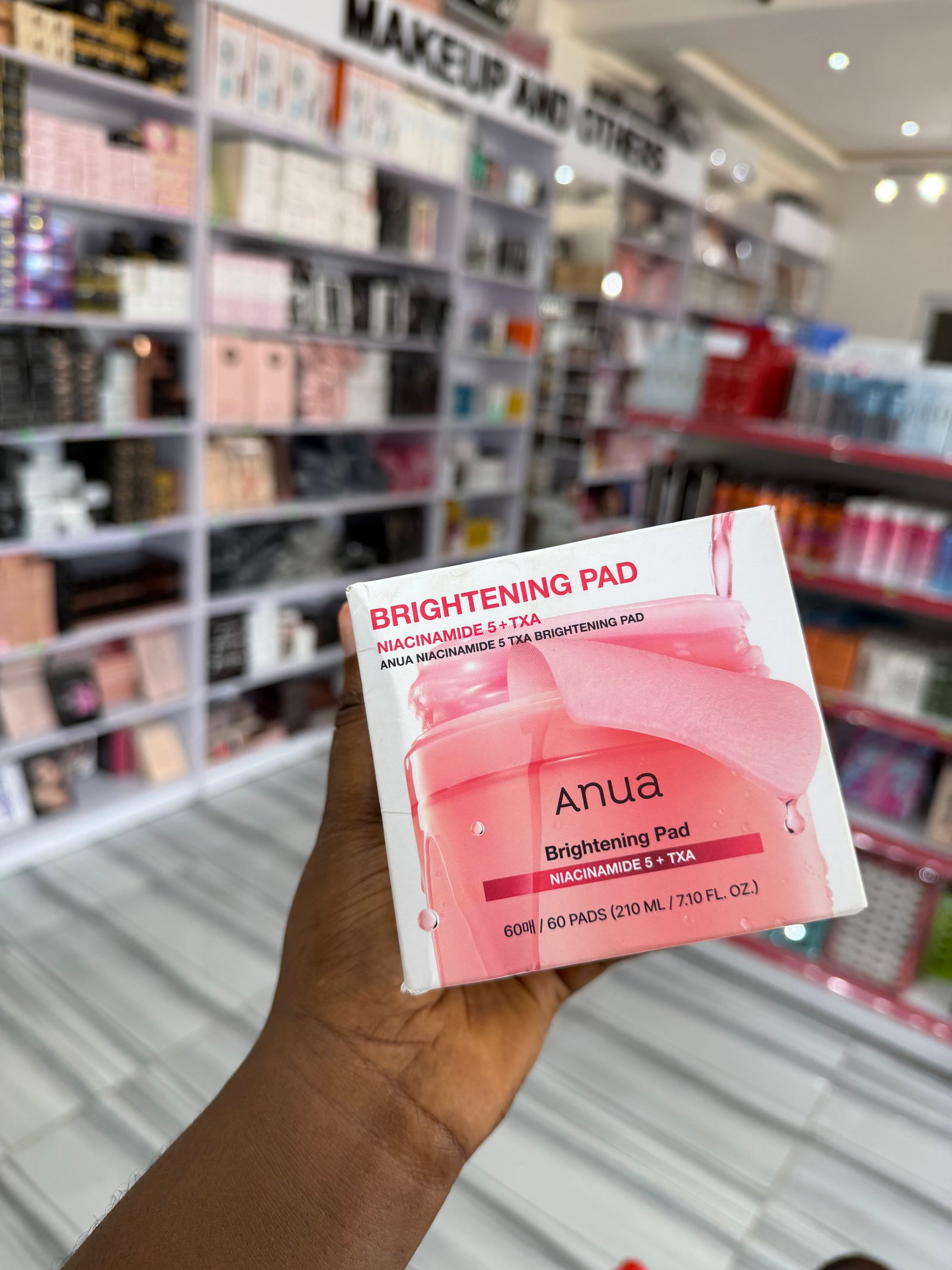 Anua brightening pad 