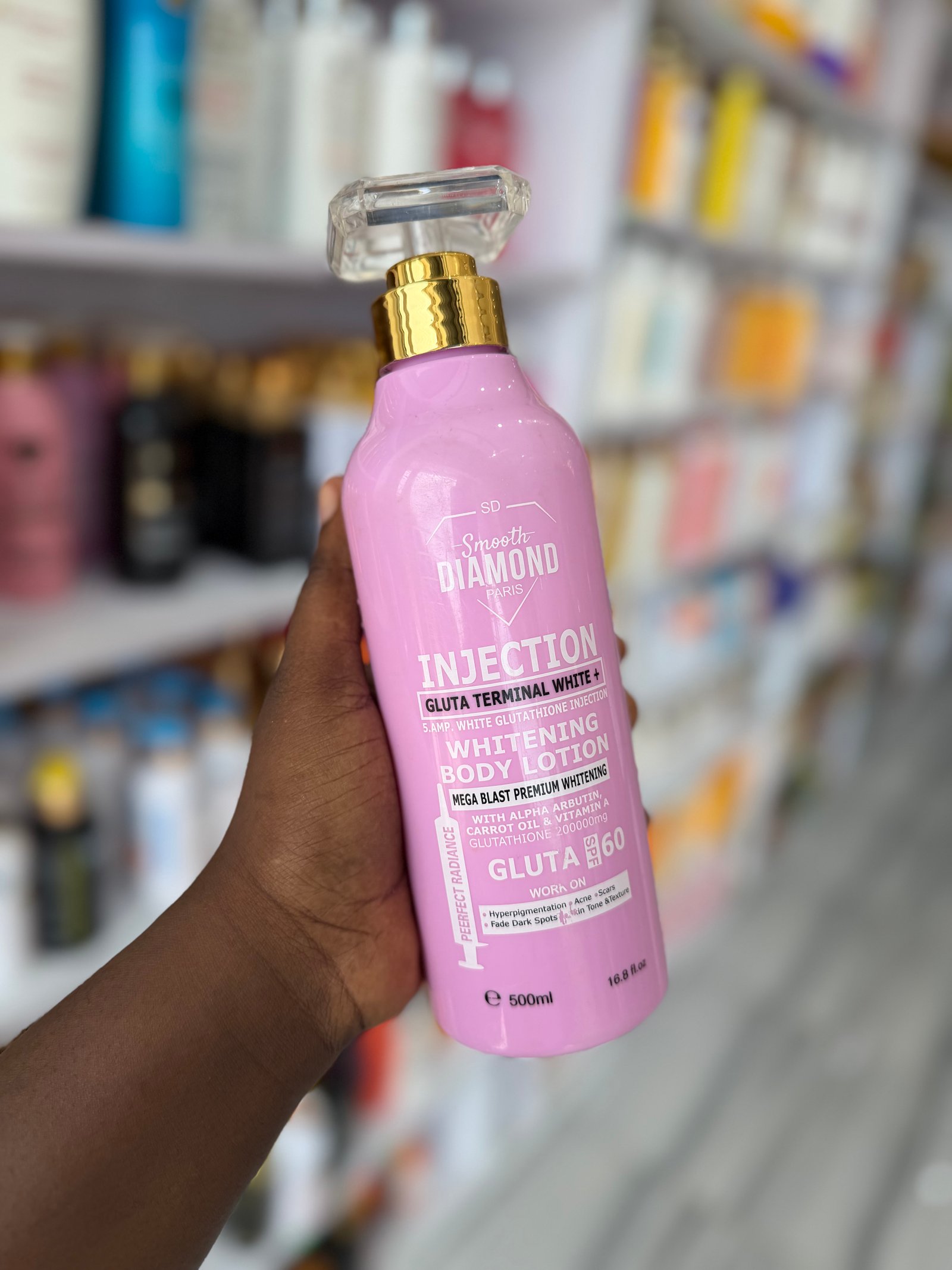 Smooth diamond lotion 