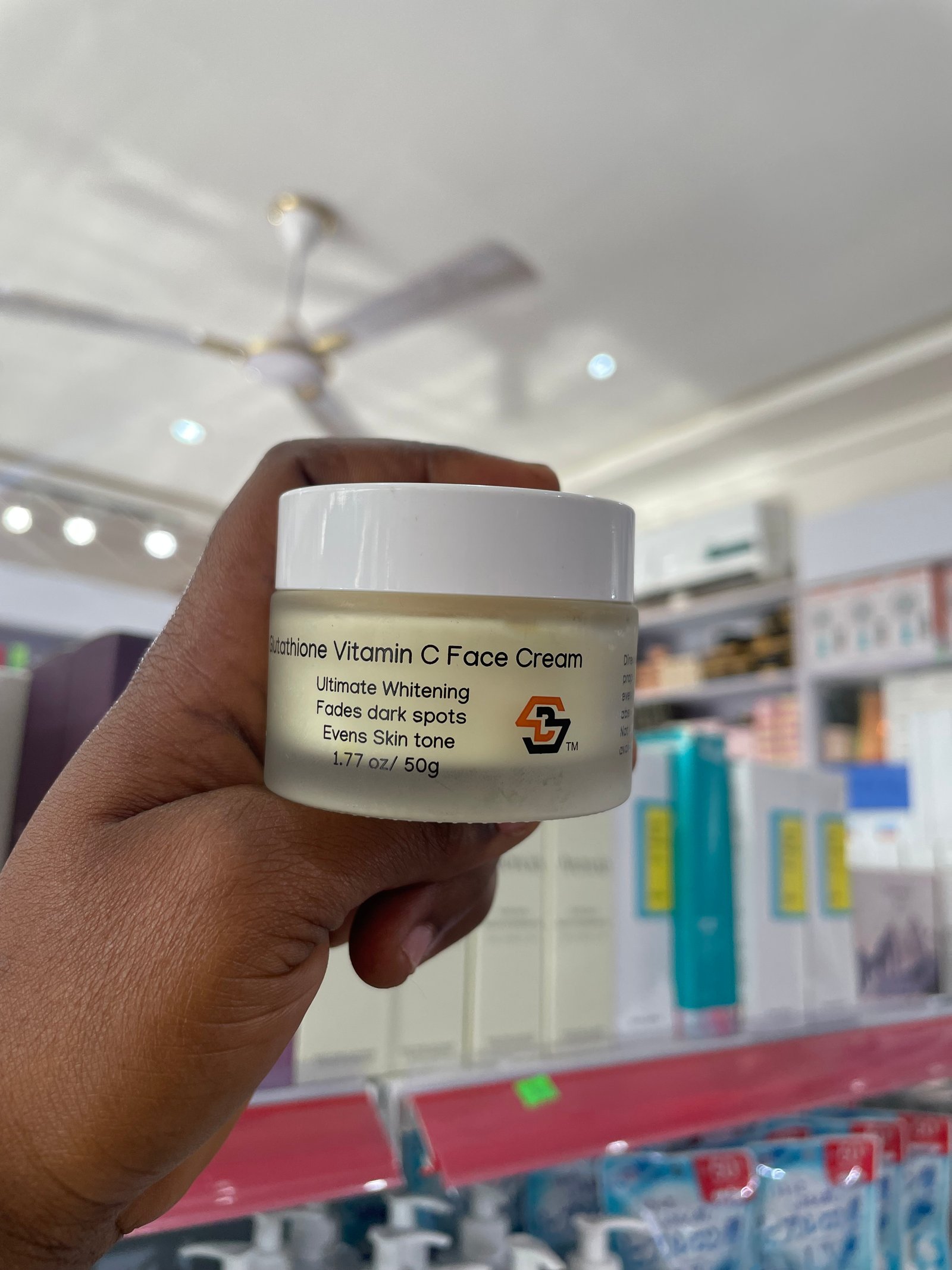 Glutathione vitamin C face cream 