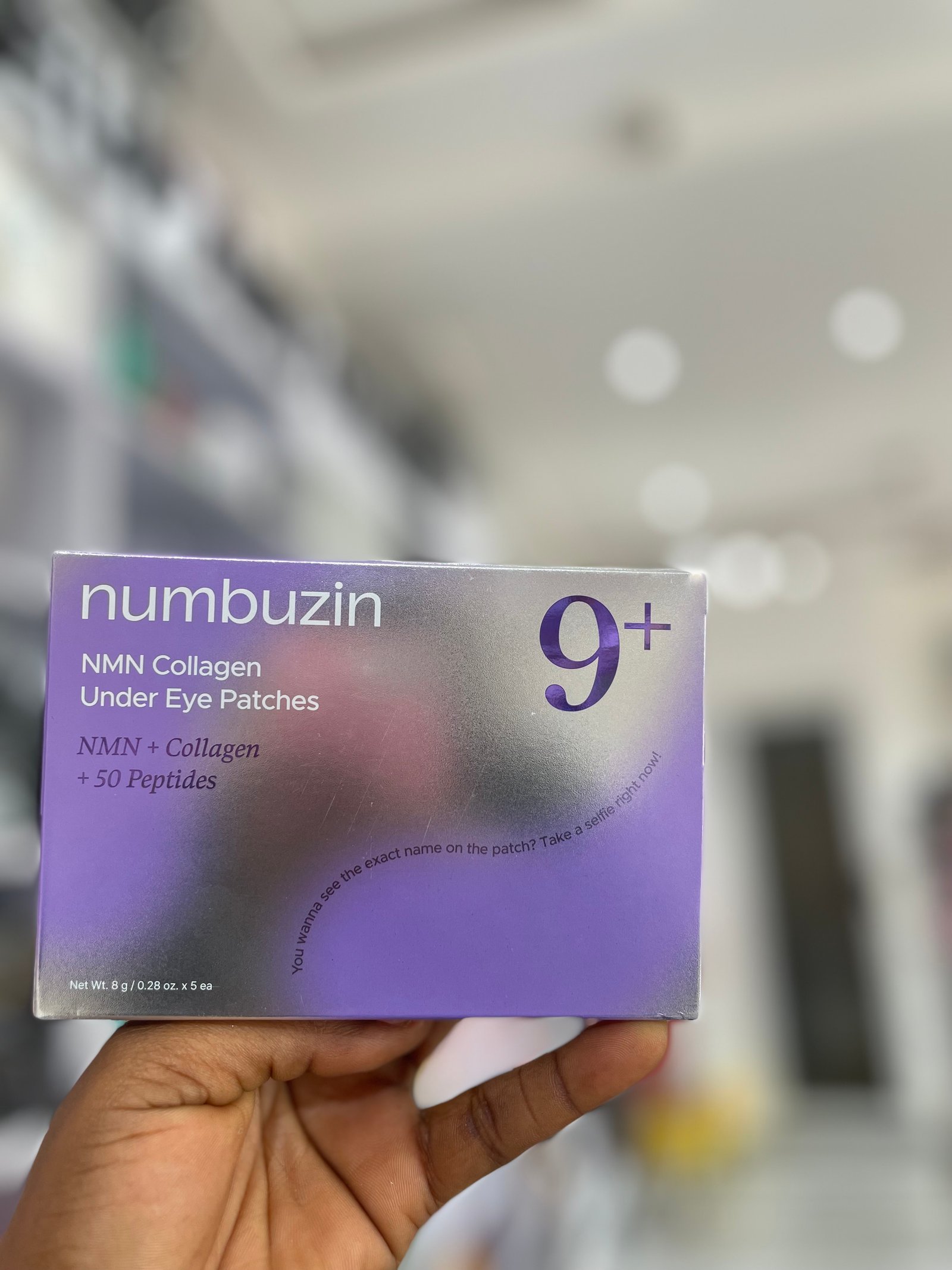 Numbuzin nmn collagen eye patches 