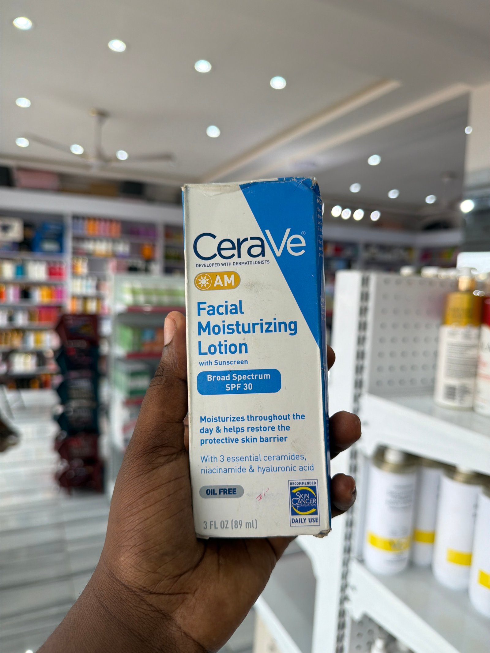 Cerave facial moisturizing lotion 