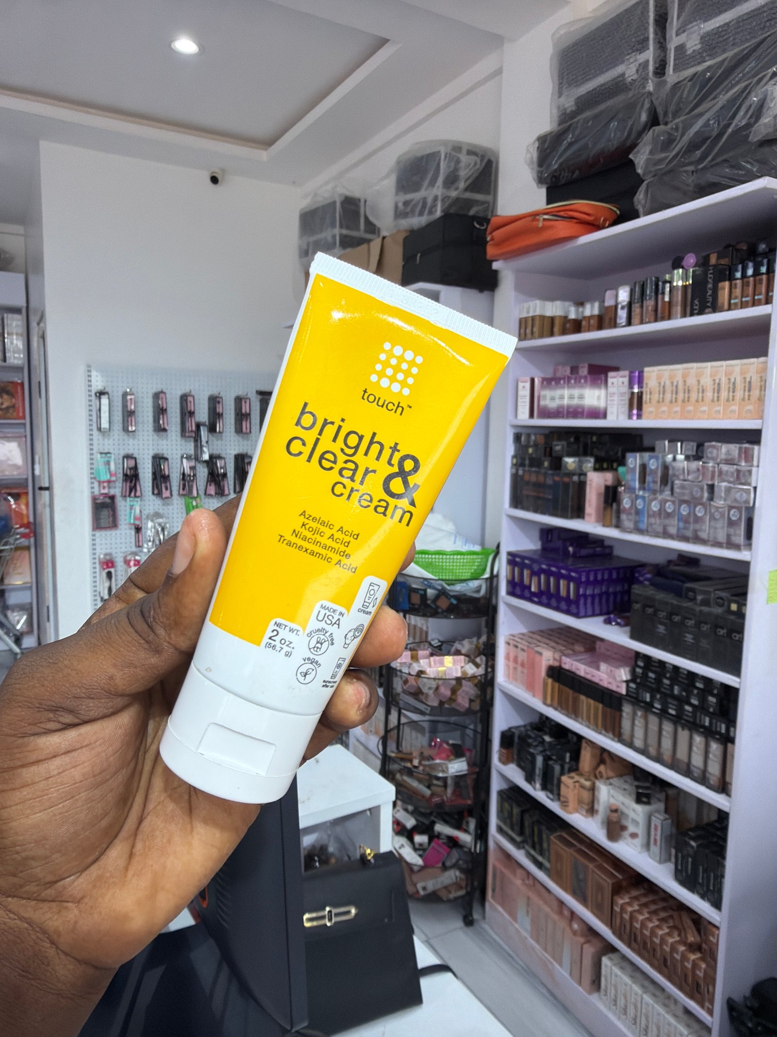 Touch and clear cream 