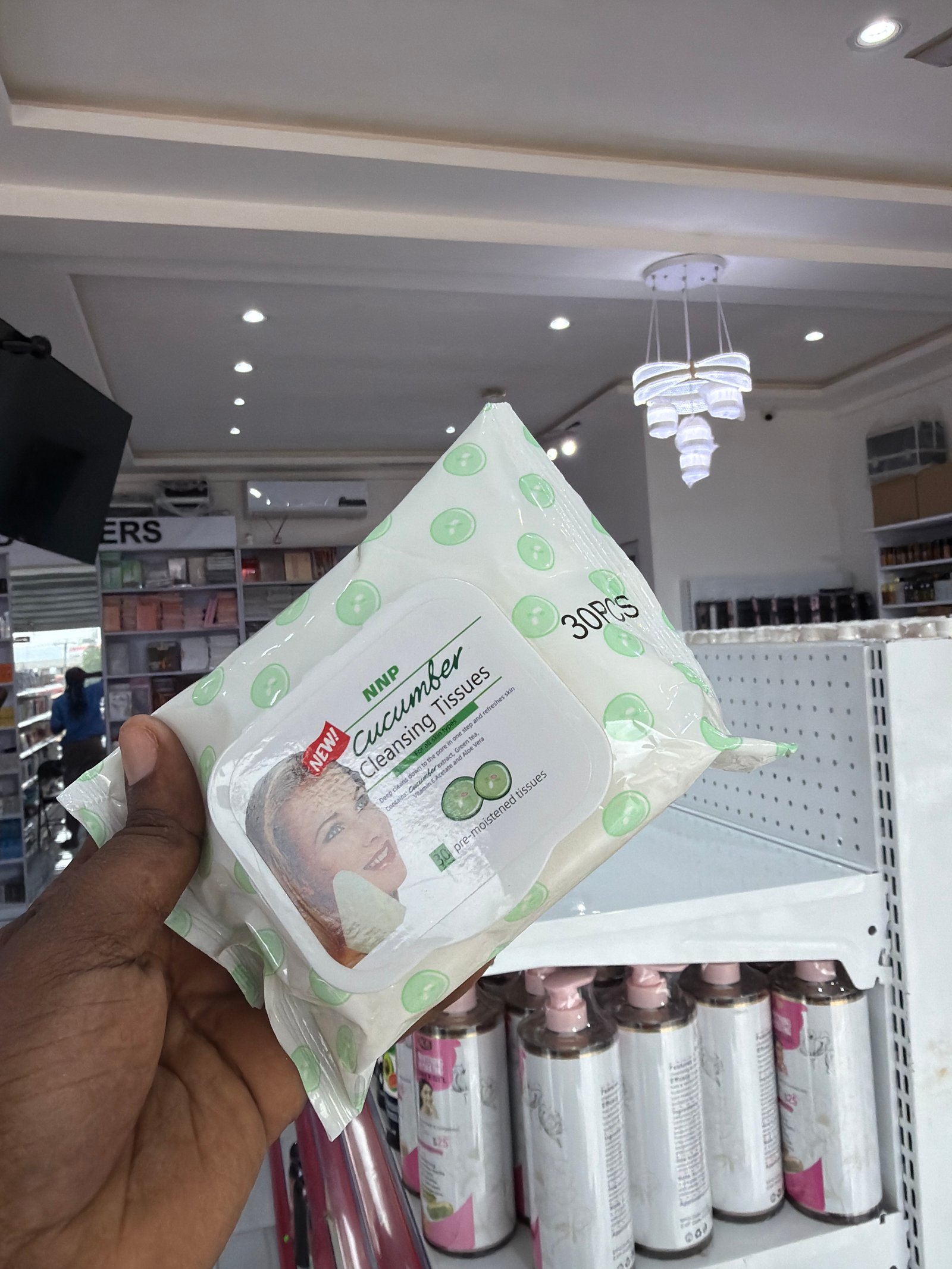 Cucumber wipe 