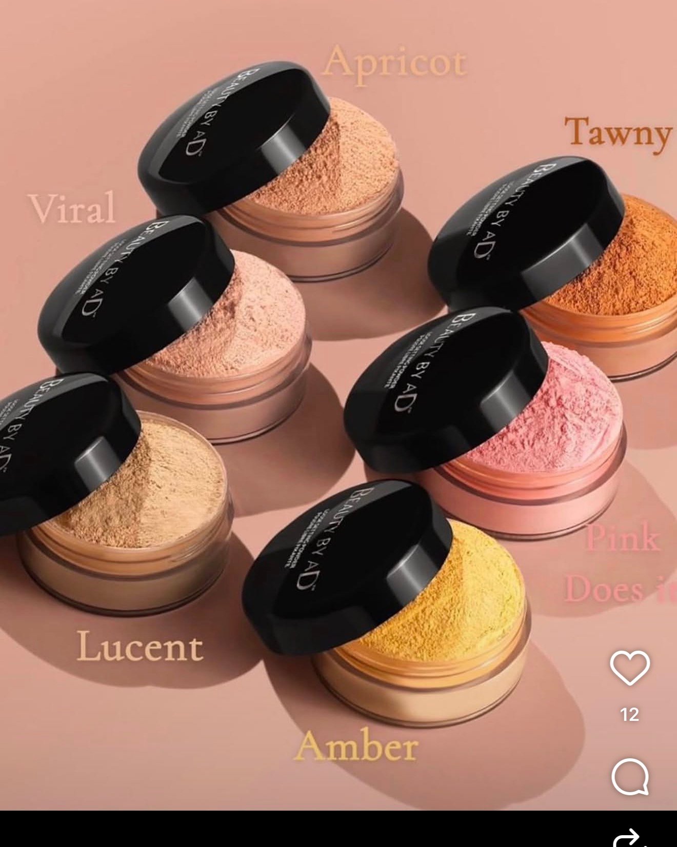 Beauty by ad setting powder 