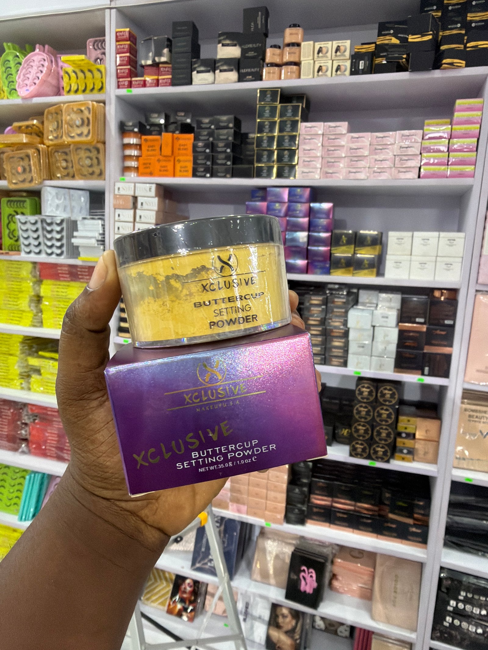 Xclusive make up setting powder 