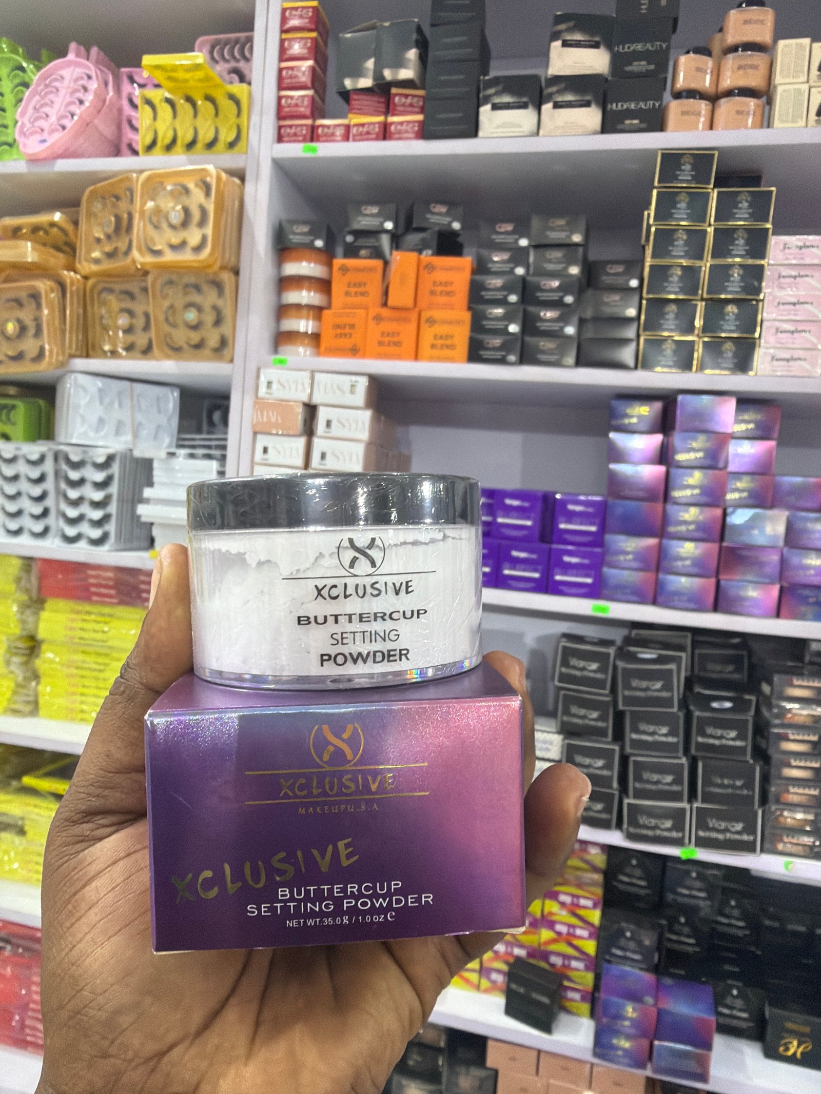 Xclusive make up setting powder 