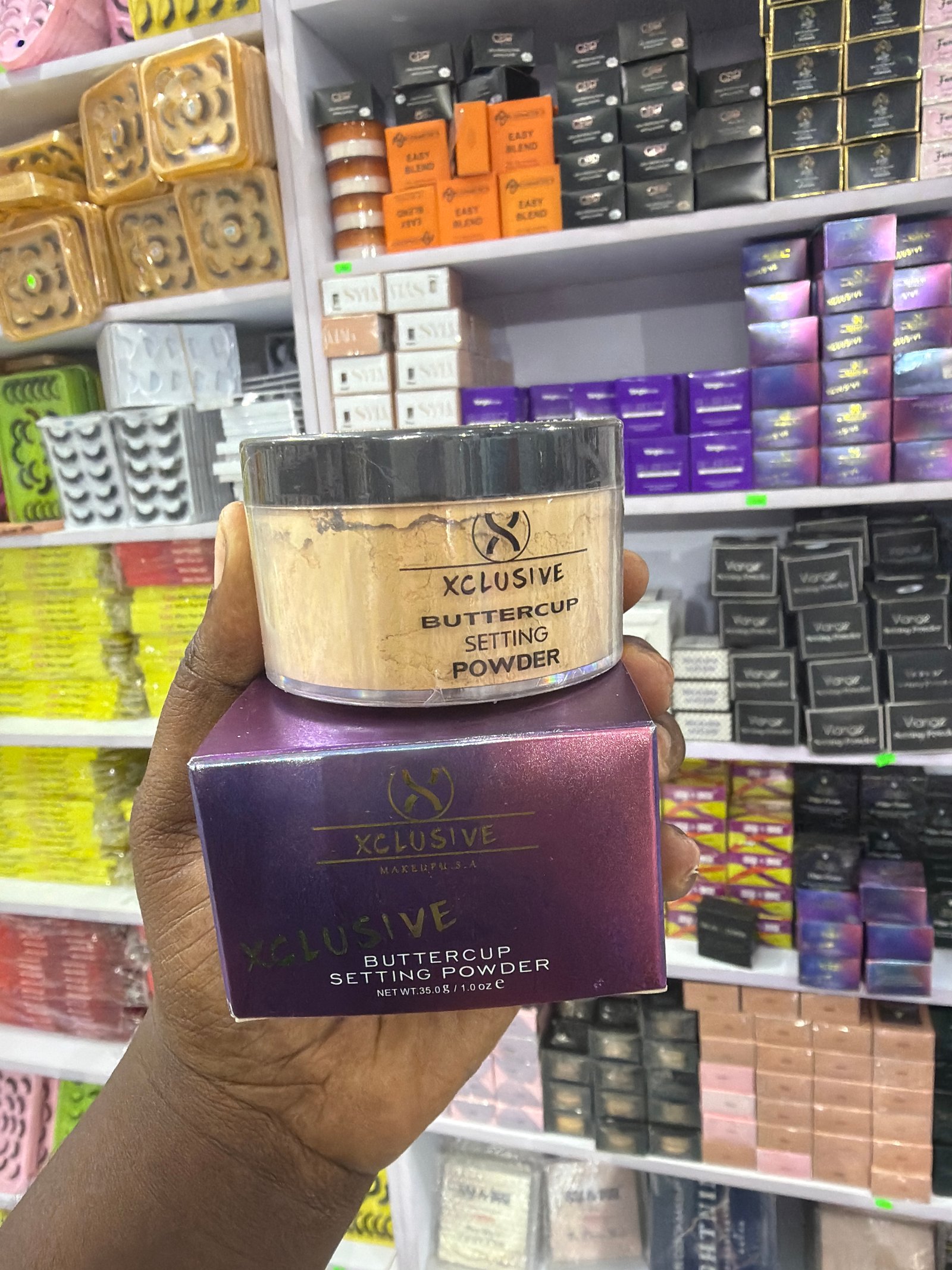 Xclusive make up setting powder 