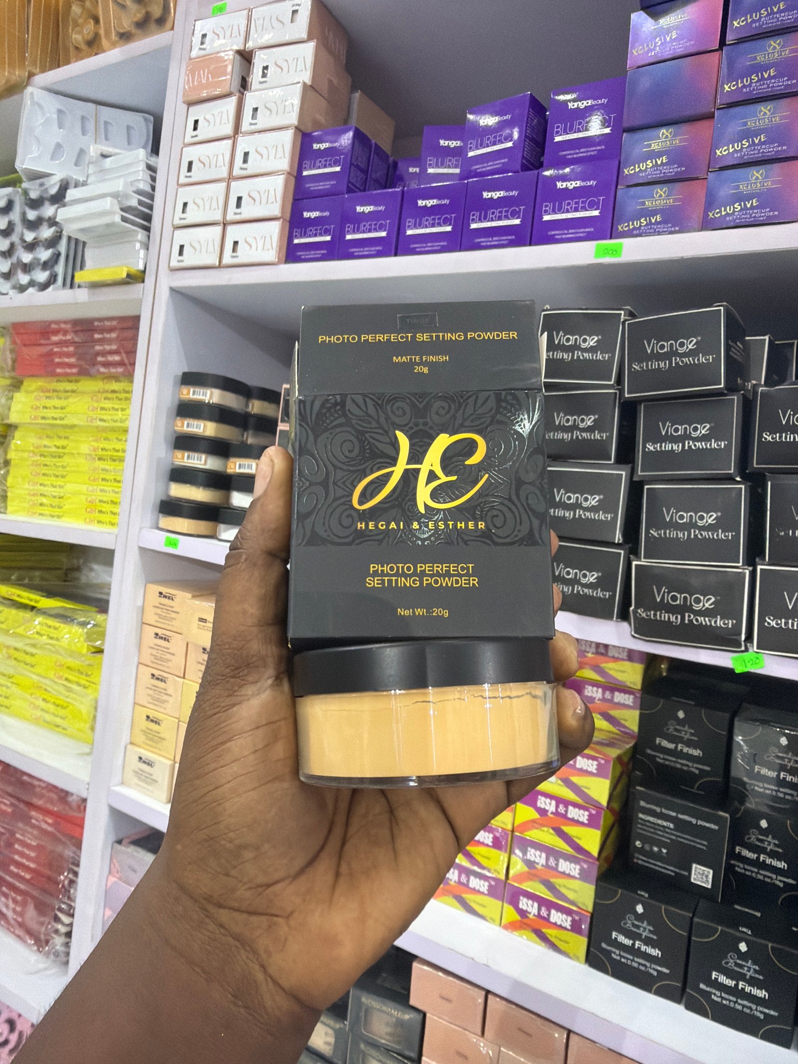 Hegga and Esther setting powder 