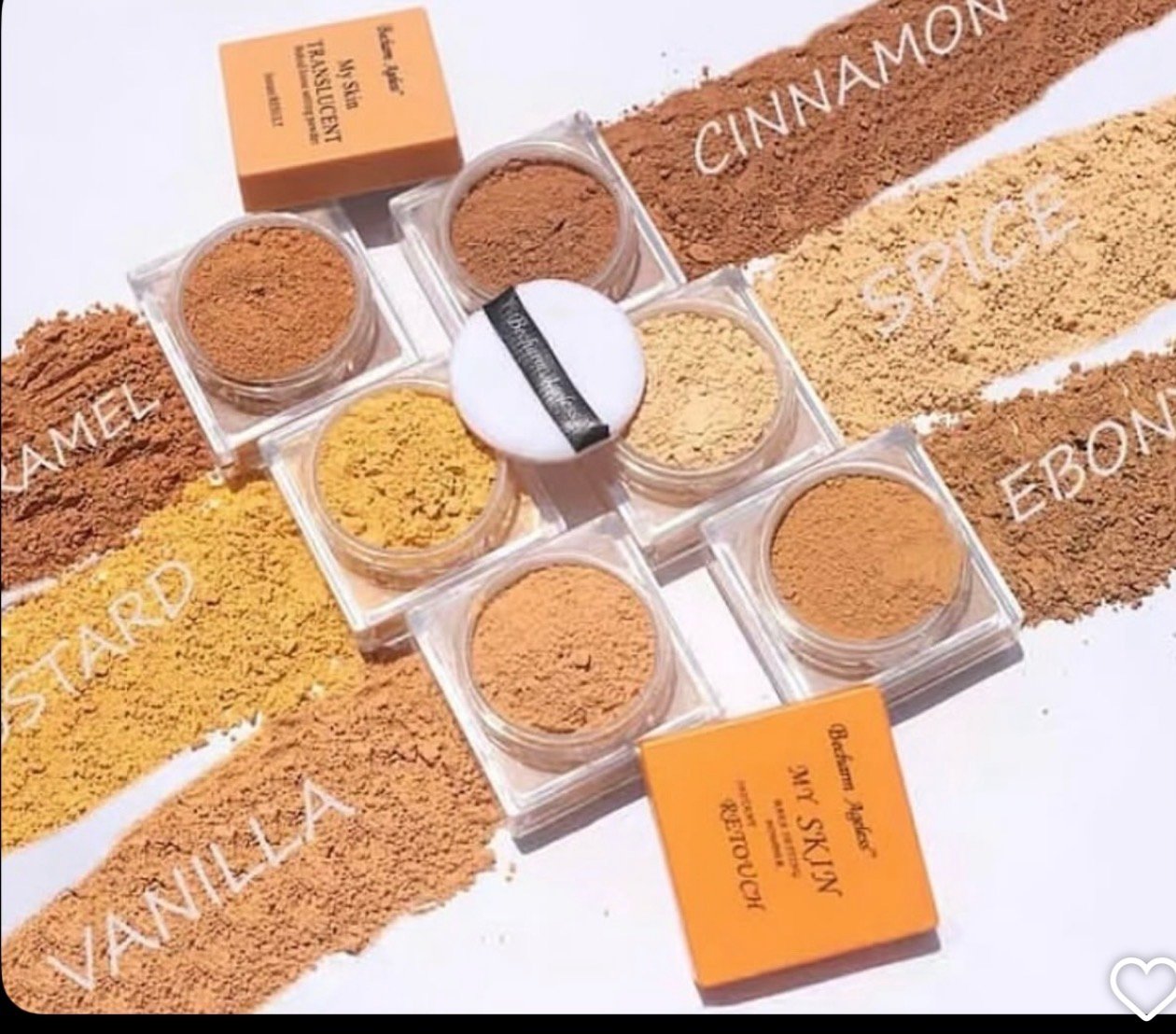 Becharm my skin setting powder 