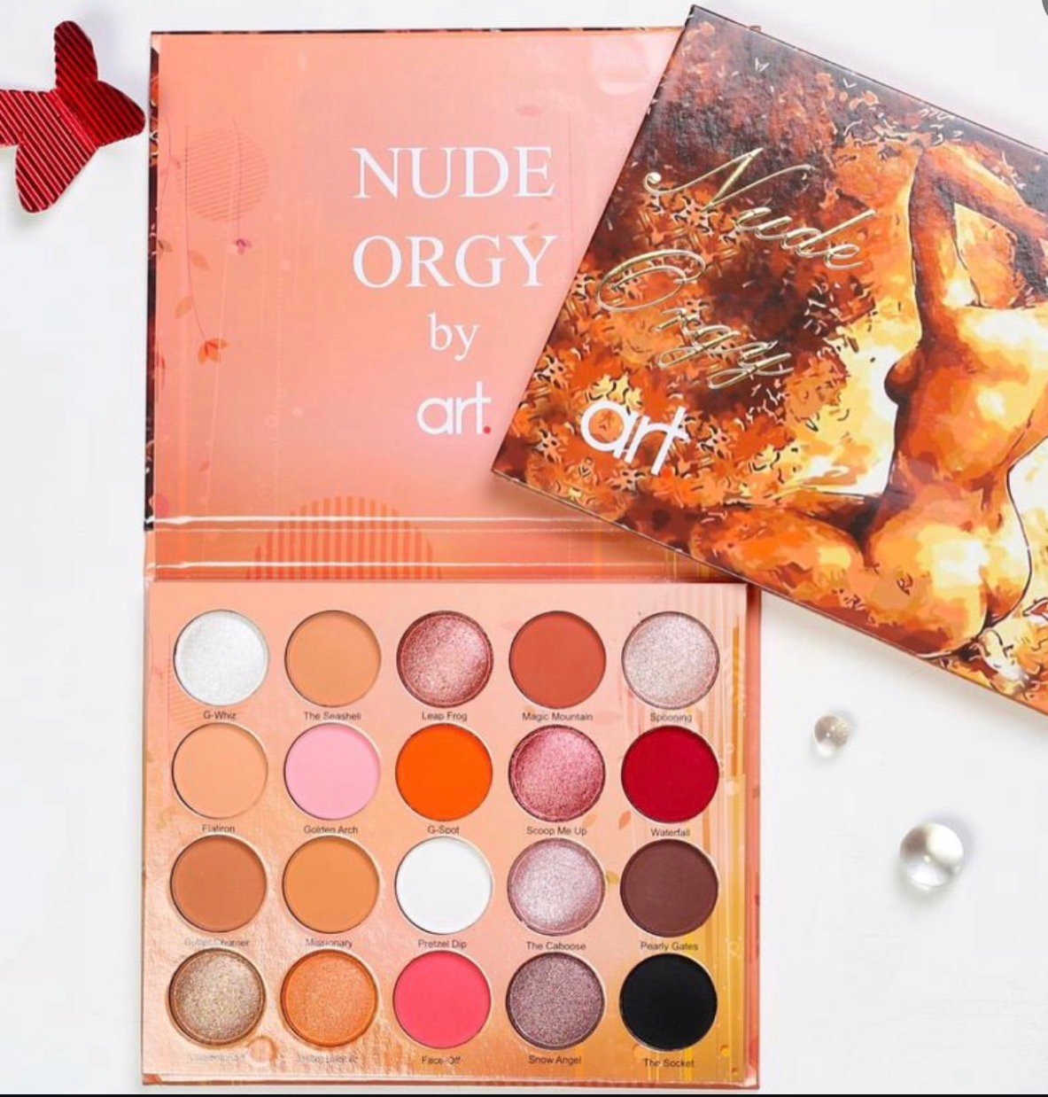 Art nude ogy eyeshadow pallet 
