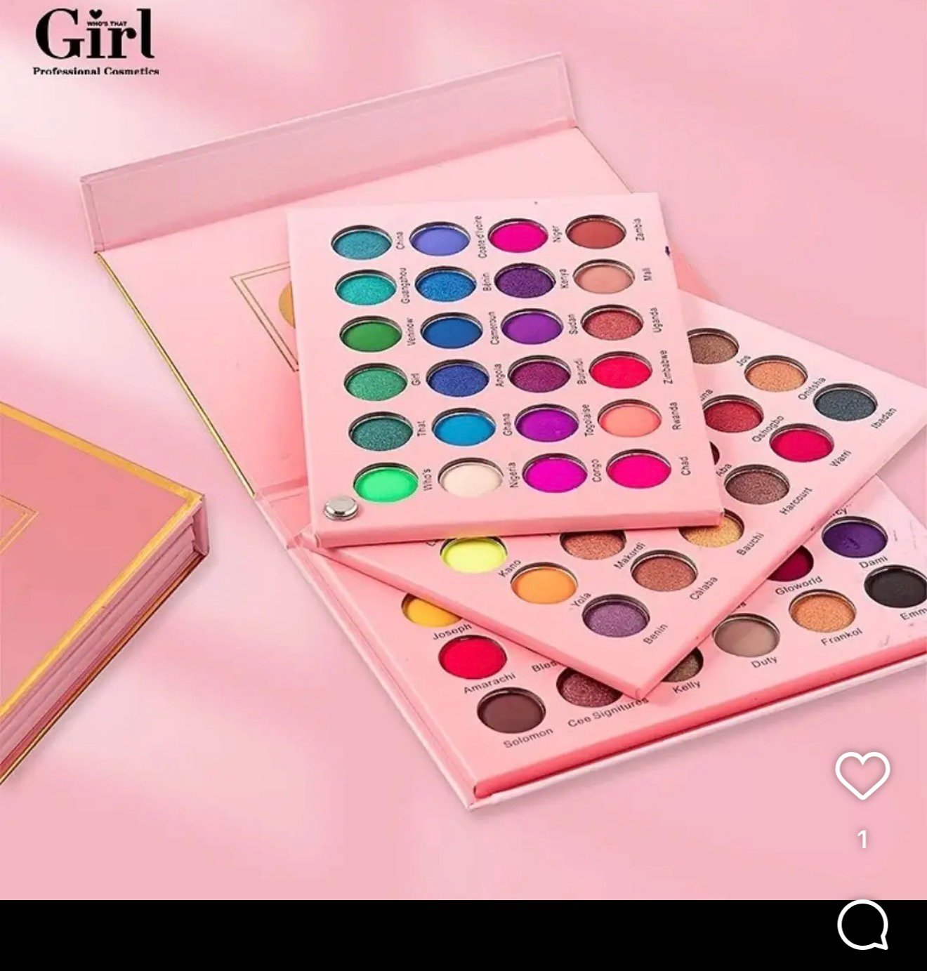 Who’s that girls eyeshadow pallet 