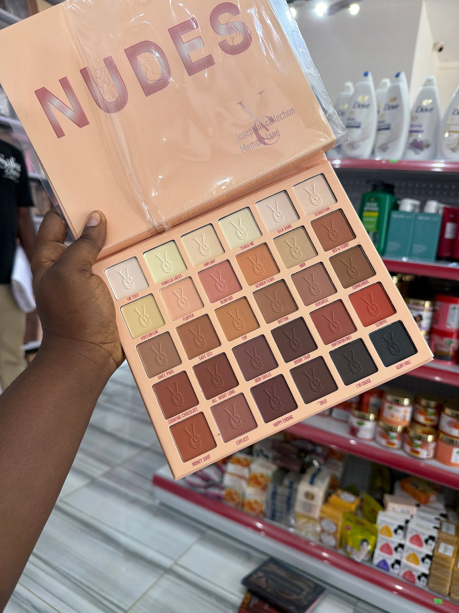 Vee nude eyeshadow pallet 