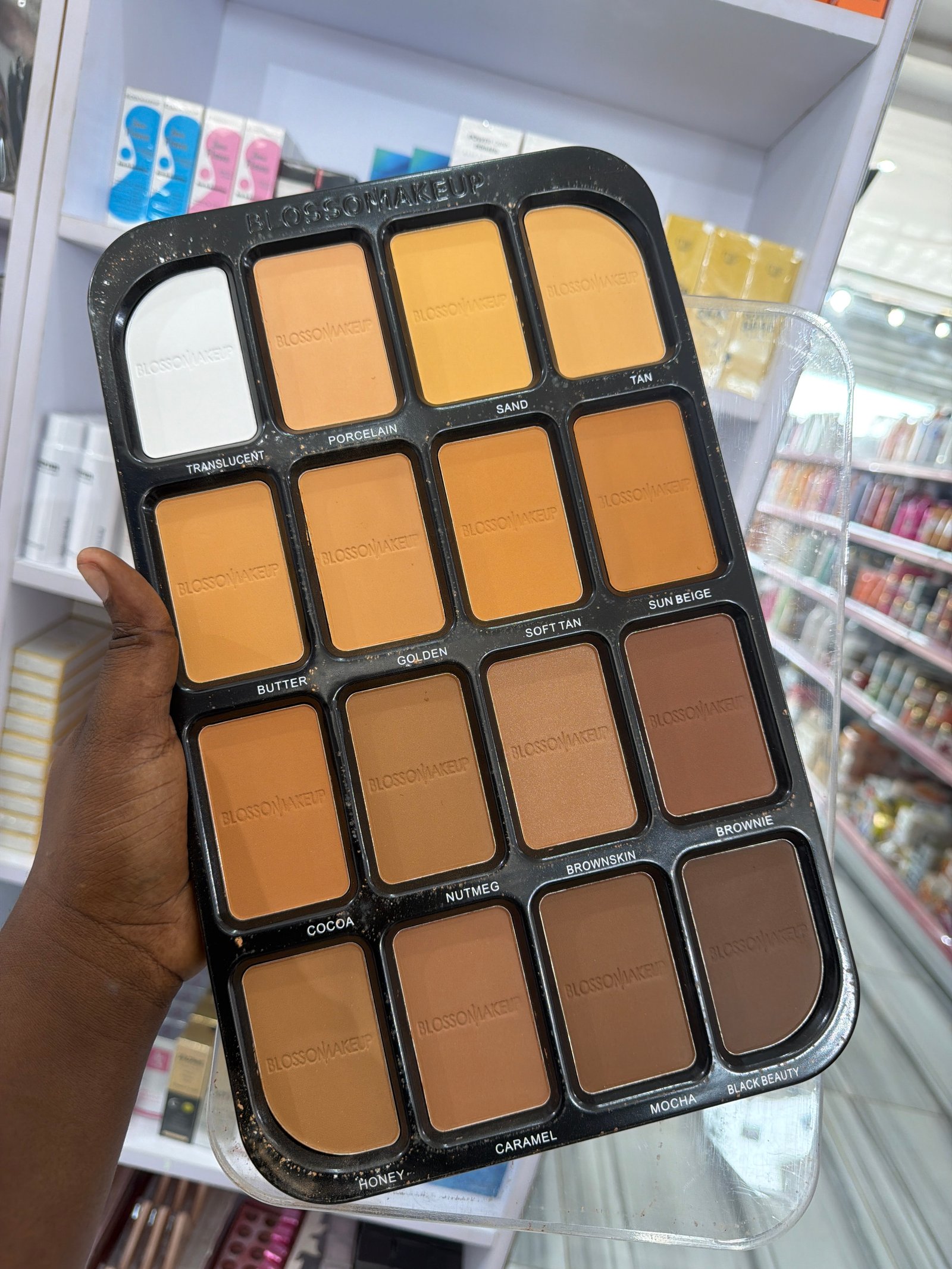 Blossom powder pallet brownish 