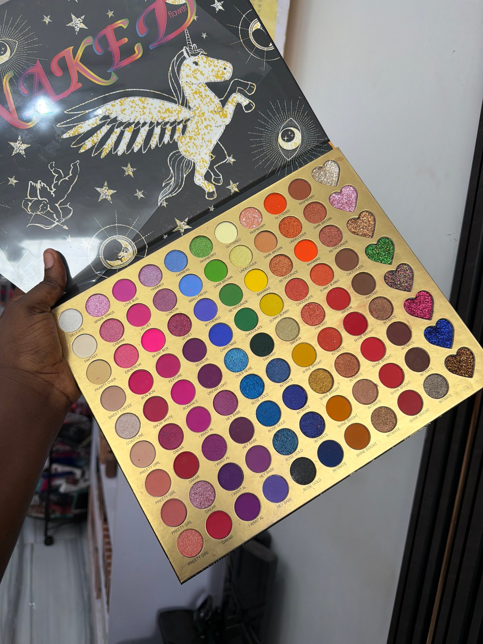 Naked flower eyeshadow pallet 