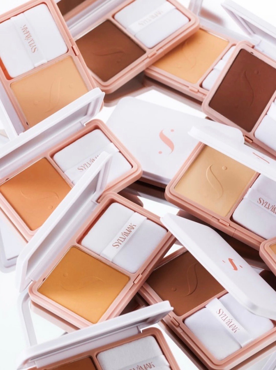 Sylvimak shades of chocolate press powder 