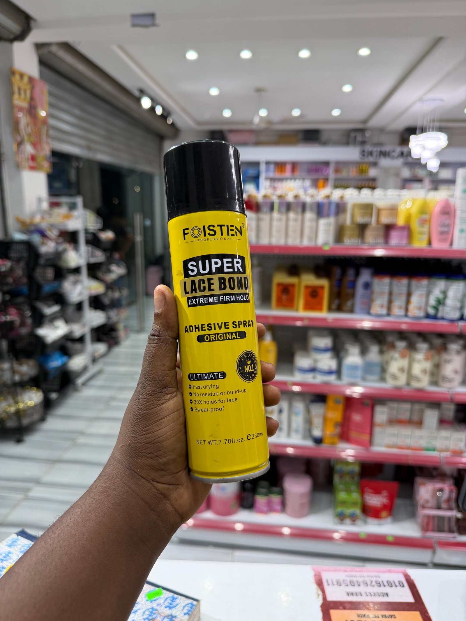 Foisted super lace bond 