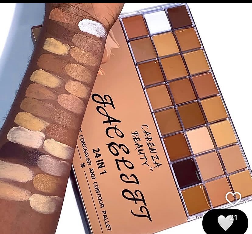 Cadenza beauty concealer palette 