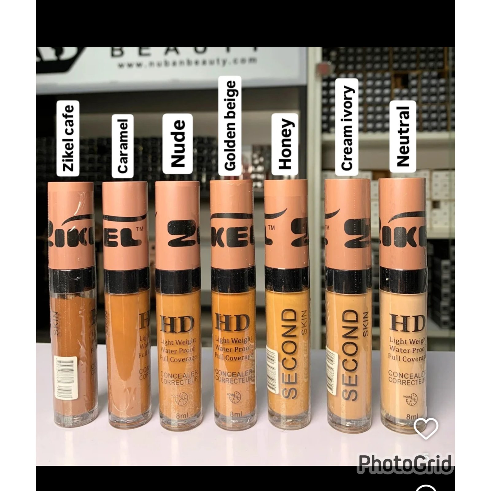 Zikel concealers 