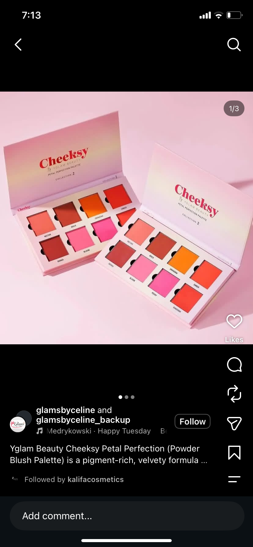 Yglam cheeksy blush