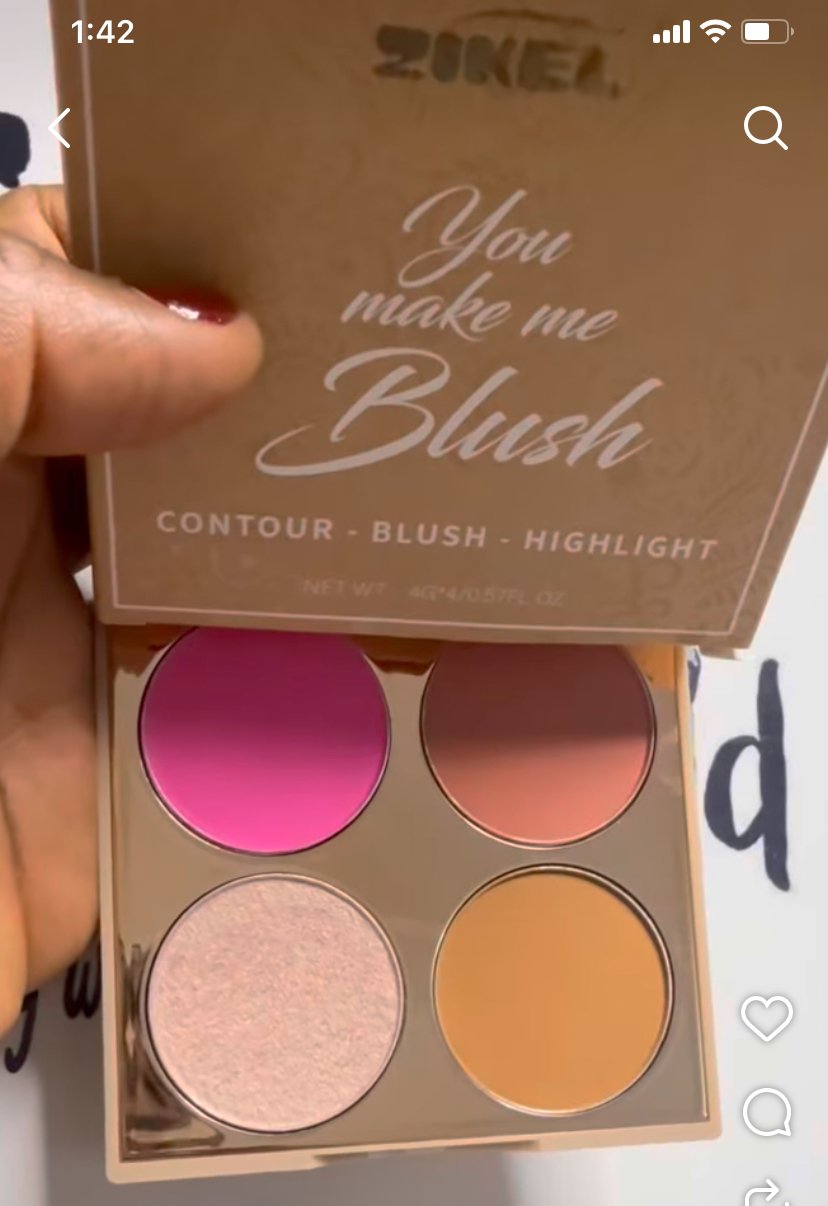 Zikel contour blush highlighter 