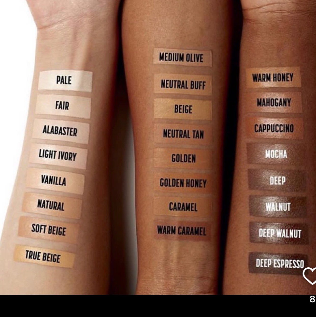 Nyx can’t stop won’t stop concealers 
