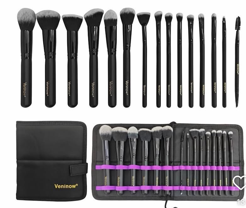 Veninow 15 piece brush set 