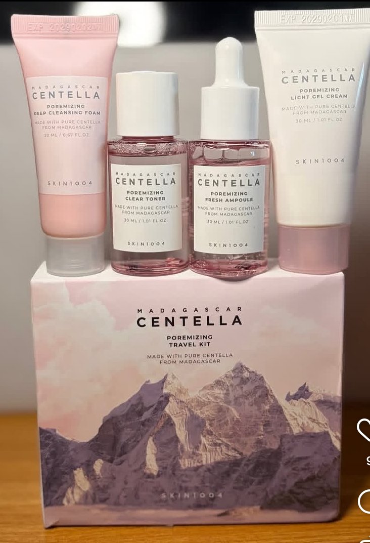 Centella poremizing travel kit 