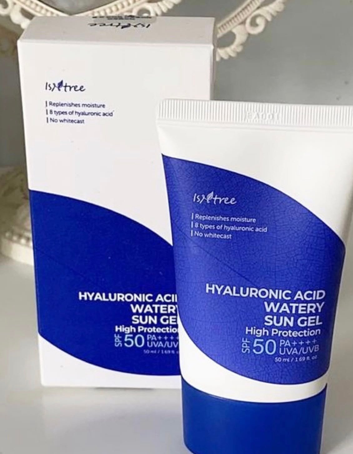 Isntree hyaluronic water gel sunscreen 