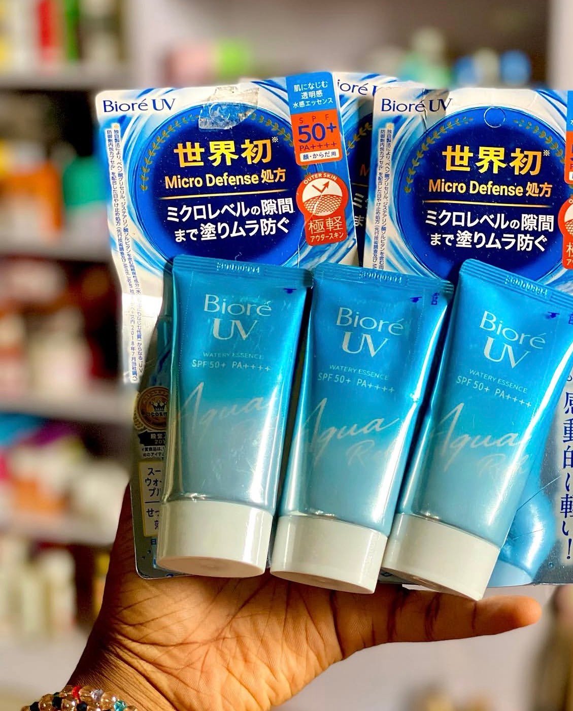 Biore sunscreen 