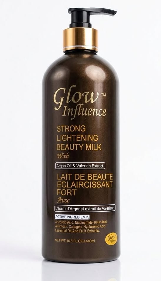 Glow influences body lotion 
