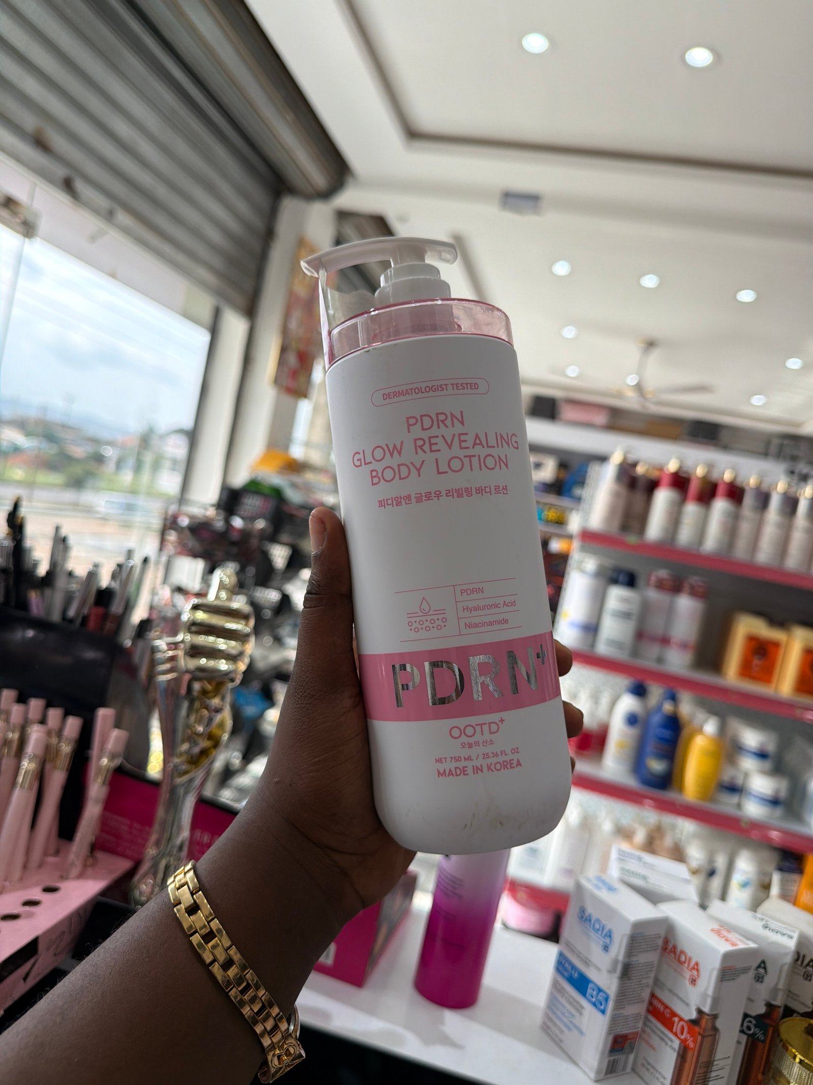 Ottd pdrn glow revealing body lotion 