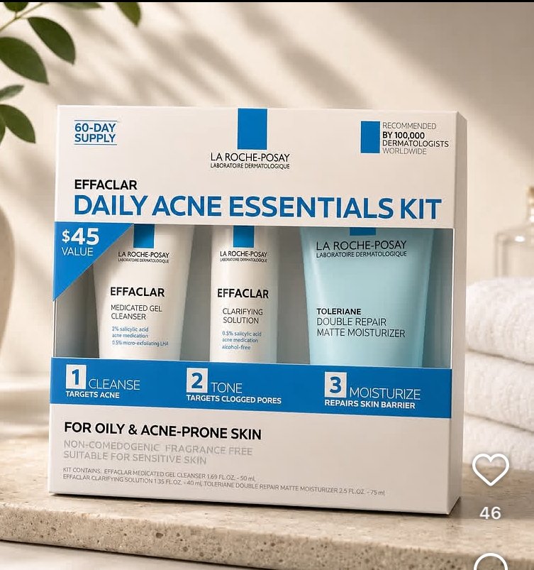 La Roche posay travel kit 