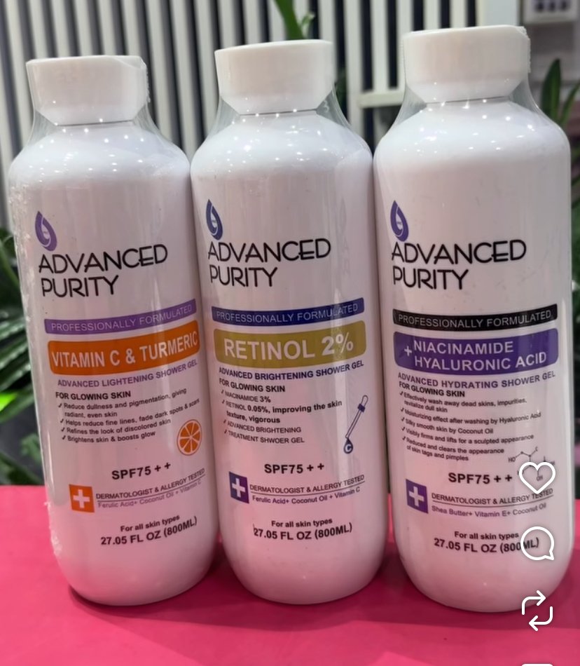 Ad purity shower gel 