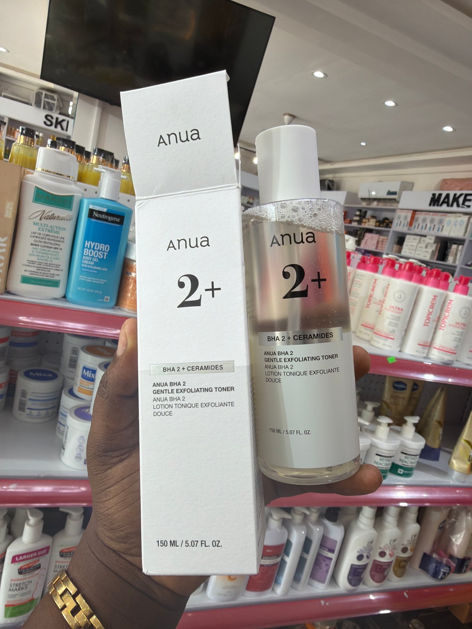 Anua bha 2 + ceramides toner 