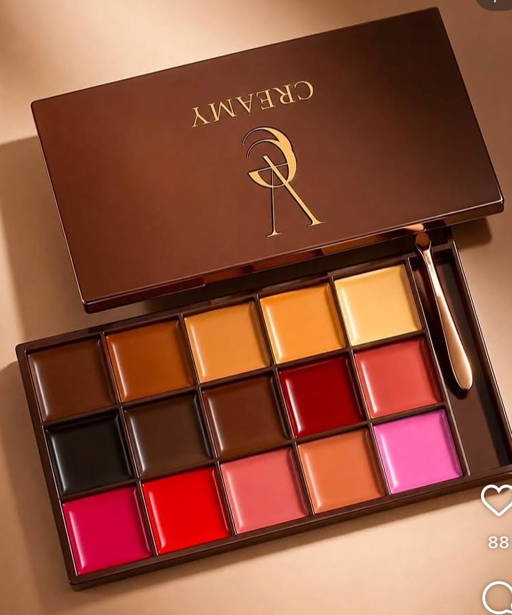 Vee creamy pallet 