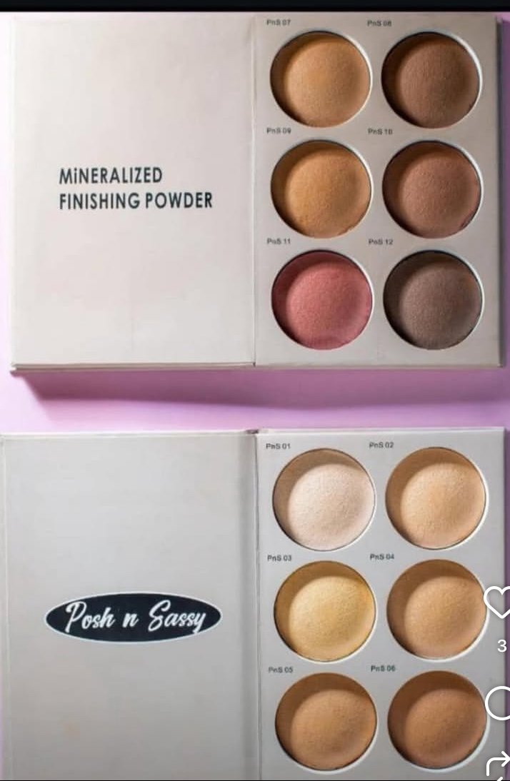 Posh and sassy mineral powder 