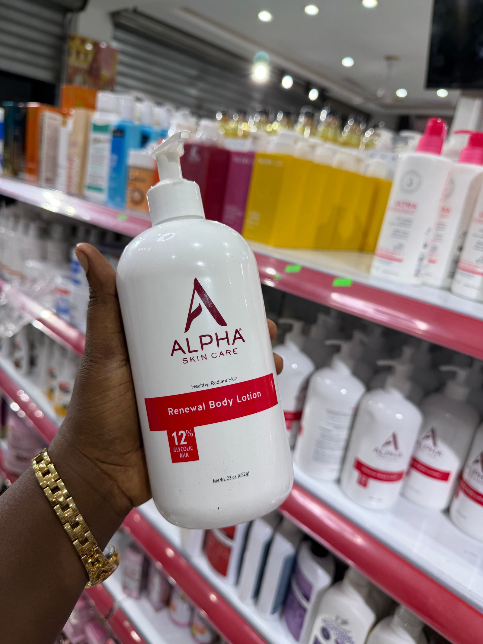 Alpha renewing lotion big 